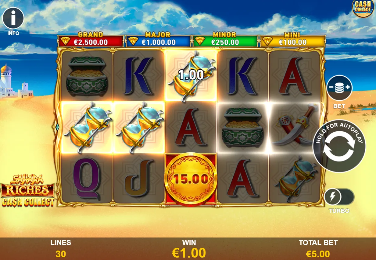 Sahara Riches Cash Collect